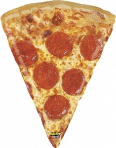 Шар фольга (34''/86 см) Фигура, Пицца
