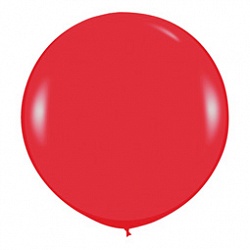 Большой воздушный шар 70 см цвет Красный