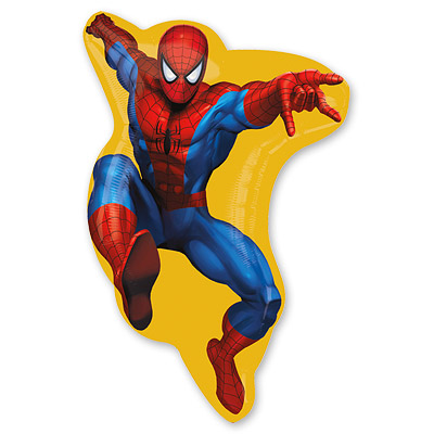 Фигурный шар Человек-паук в прыжке